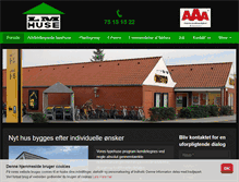 Tablet Screenshot of lm-huse.dk